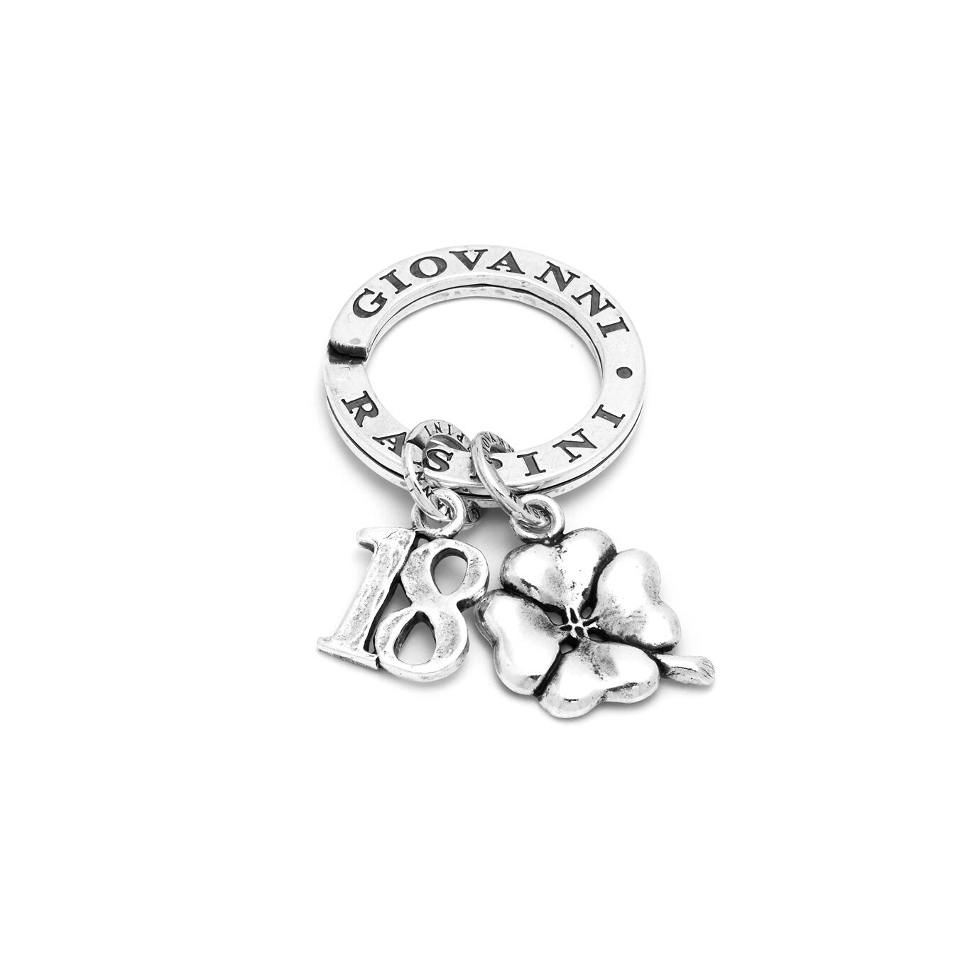 Portachiavi Personalizzato 18 Anni | Regalo Di Compleanno Per Donna In Acciaio Inox Con Frase Ispirazionale | Confezione Regalo