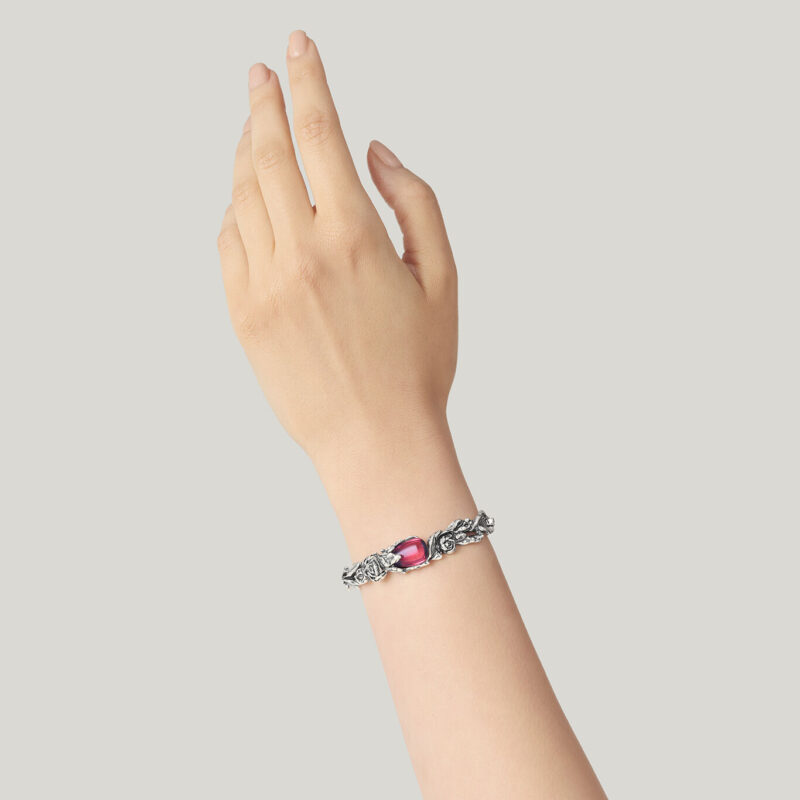 Bracciale GOCCIA COLOR PEONIE lunghezza cm 20