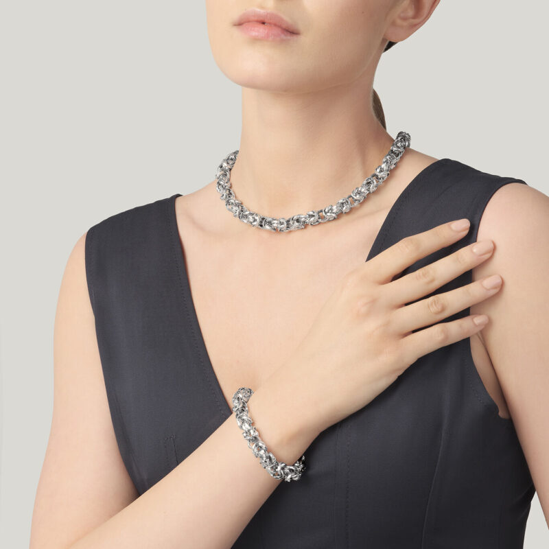 Bracciale BIZANTINA LUCE lunghezza cm 21