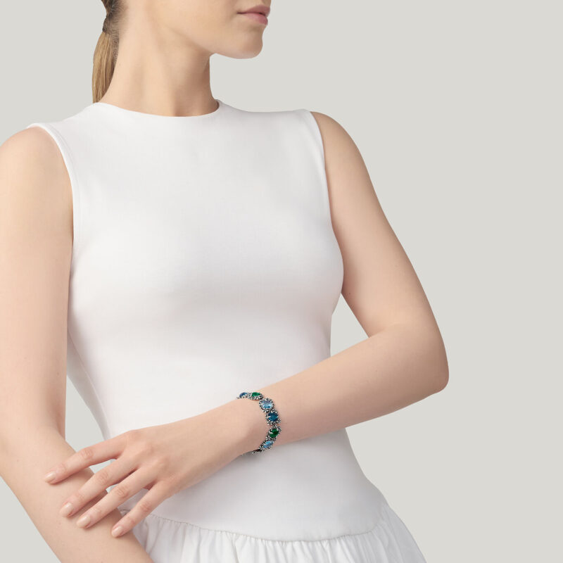 Bracciale BLUE IVY lunghezza cm 21