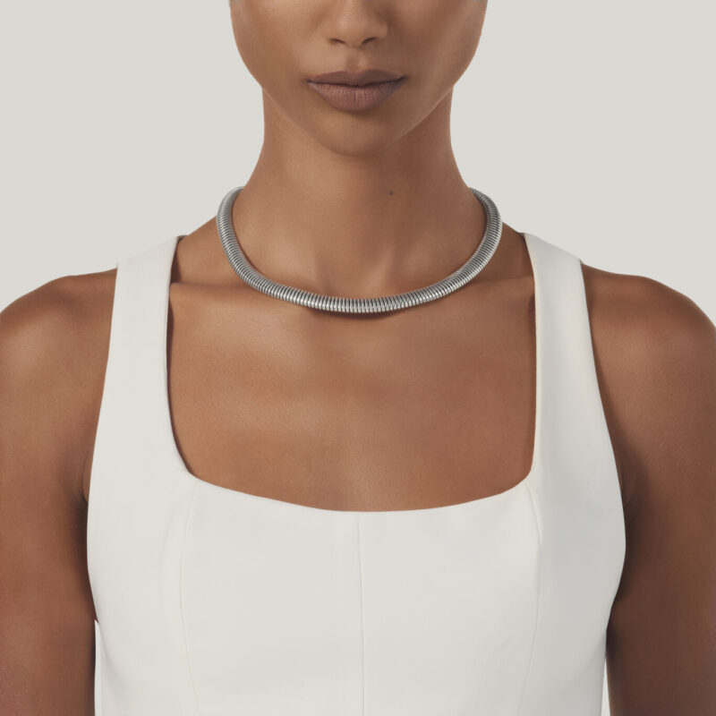 Collana TUBOGAS CROCO PICCOLA lunghezza cm 45