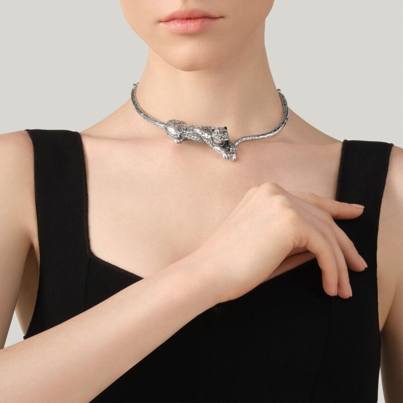Collana LEOPARDO lunghezza cm 45 regolabile