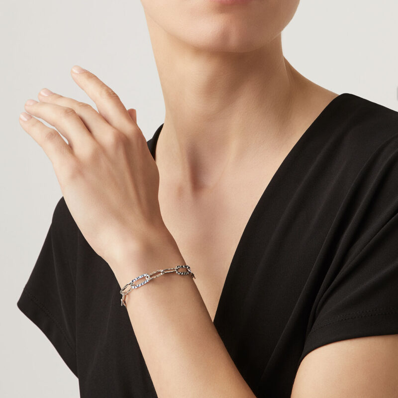 Bracciale HOPE MARTELLATO lunghezza cm 21 regolabile