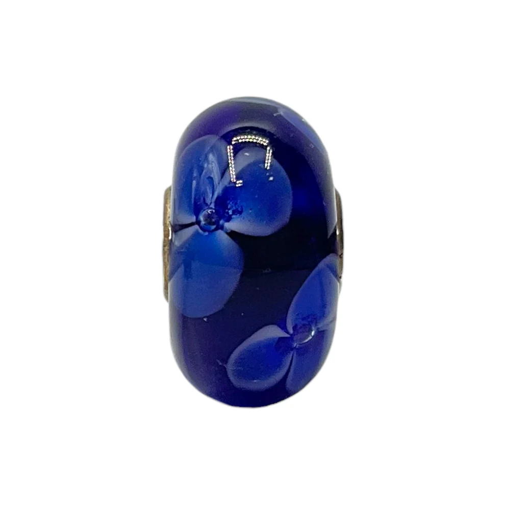 trollbeads fiori blu