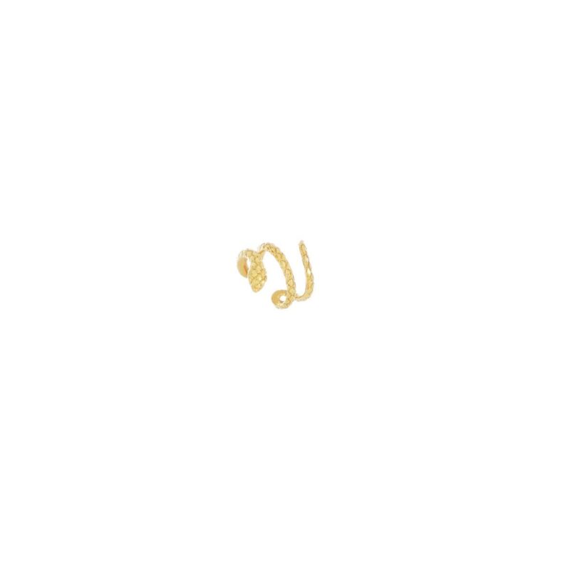 Ear Cuff SINGOLO RITORNANDO in Argento 925 DORATO