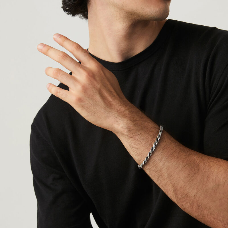 Bracciale TORCHON Y lunghezza cm 19